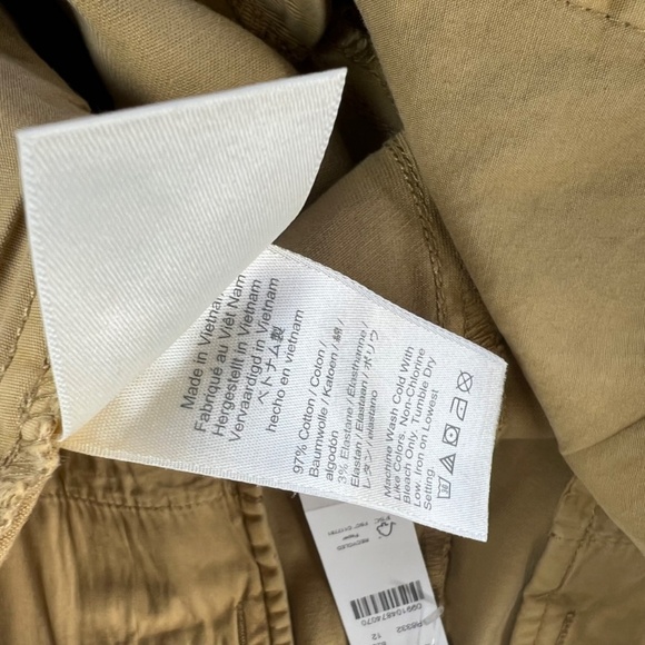 J.Crew 10" Stretch Chino Short Khaki Color Size 12 - Picture 6 of 16